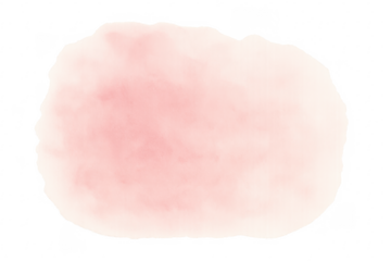 Pink watercolor stain creating abstract artistic background