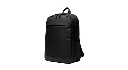 Black backpack for everyday use simple design practical and stylish.