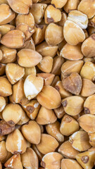 buckwheat with visible details. extura or background