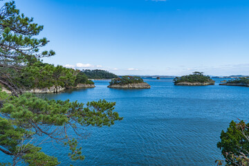 日本三景に数えられる松島の風景