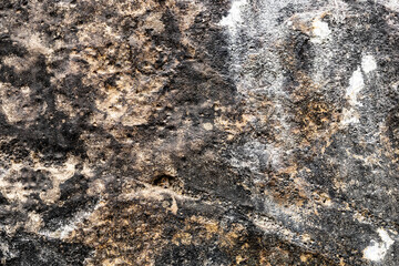 stone texture, Weathered Volcanic Rock Texture with Pitted Surface and Iron Oxide Colors