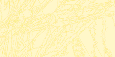 Seamless pattern with yellow flowers wall texture rough background  concrete grunge wallpaper . color illustration backdrop design .