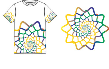 Obraz premium celtic knot tattoo, spyder net.