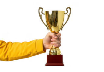 Trophy winner success achievement award victory