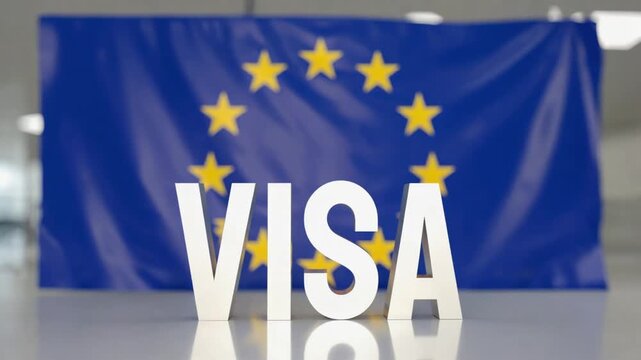 Visa to enter Europe.