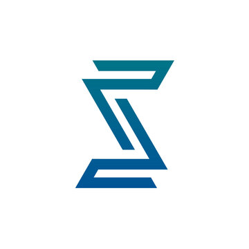 Modern Letter Z Monogram Logo Design