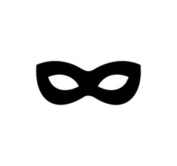 mask vector illustration icon isolated on white background.