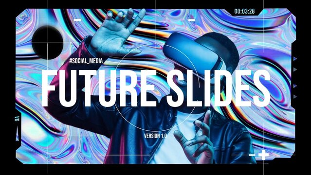 Digital Technology Holographic Intro