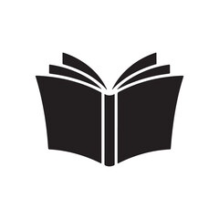 open book vector illustration. vector eps 10