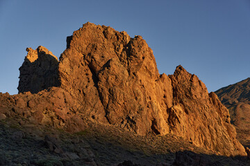 Roques de Garcia at sunrise