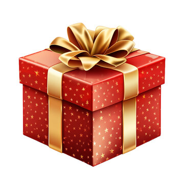 gift box isolated on Transparent Background
