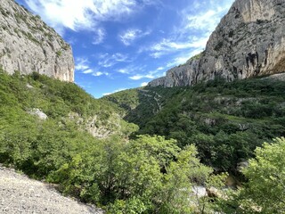 Significant Landscape Cikola River and Canyon (Drnis, Croatia) - Značajni krajobraz Vodeni tok i kanjon Čikole ili značajni krajobraz Čikola (Drniš, Hrvatska)