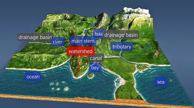 Seas and oceans formation systems