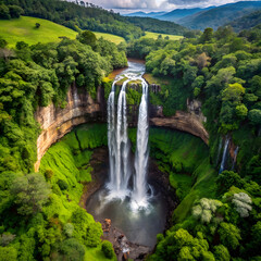waterfall in plitvice croatia