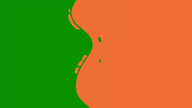Green screen liquid water transition video, 2d fx, Animated Hand-Drawn Liquid Transitions on Green Screen