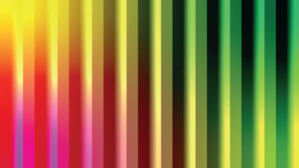 Abstract cmyk gradient banner with helvetica and courier text