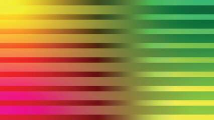 Abstract gradient banner with bold colors and helvetica font