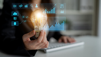 Data flow from database and cloud to processing and analytics dashboards, representing data analysis, automation, insight generation, and digital intelligence Latch