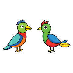 Fototapeta premium bird vector illustration