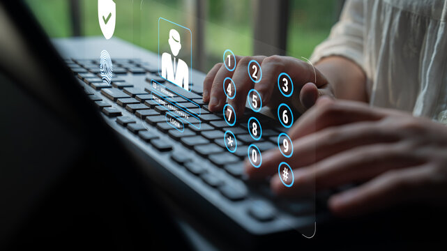 A multi factor authentication system for digital security and access control. Using passwords, biometrics, and PIN codes for secure user login. Motif