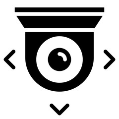 Surveillance  icon glyph style vector illustration
