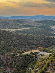 Fototapeta premium Mountain landscape in Turkey in autumn