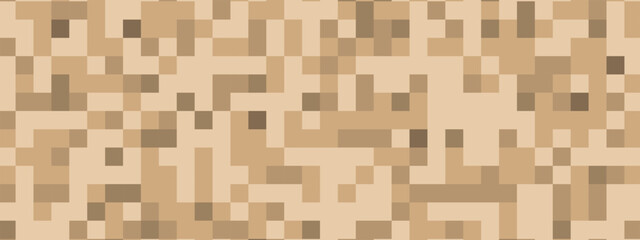 Censorship texture and pixel mosaic background with skin toned pixel pattern on transparent background, featuring checkered censor blur for privacy protection.