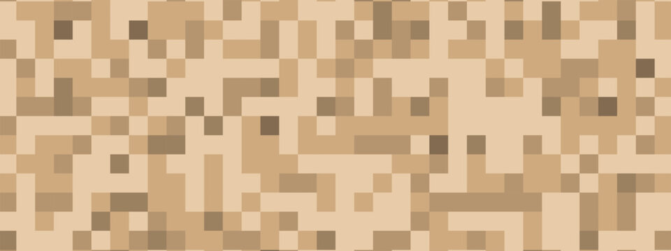 Censorship texture and pixel mosaic background with skin toned pixel pattern on transparent background, featuring checkered censor blur for privacy protection.