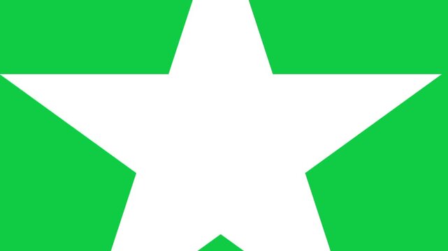 Star moving outward animation on a green screen background, perfect for chroma key editing, motion graphics, transitions, intros, and creative video compositing projects.