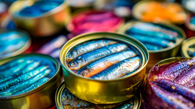 Latas de sardinas