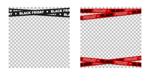 Fotobehang Sportwinkel Black Friday sale promotional marketing banner with red stripe black friday sale text, Black Friday modern design campaign, advertising Black Friday colorful poster  © dlyastokiv