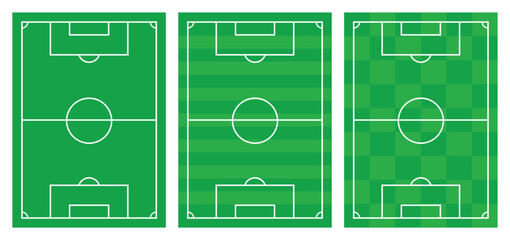 Football Field Icon - Vector Illustration Football Field, Soccer field stock vector.