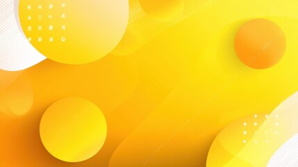 A modern abstract yellow vector background with gradients and shapes designed as a clean and vibrant layout.