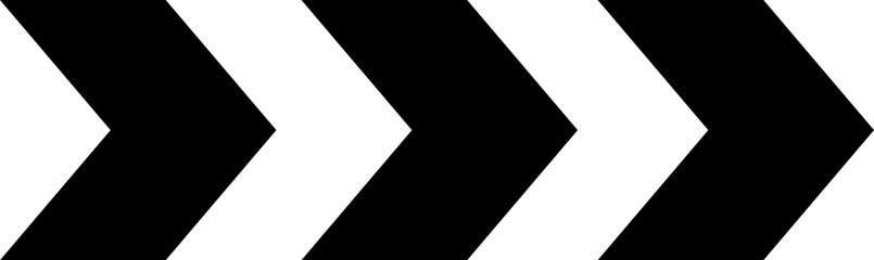 way direction arrow sign. three arrow, way sign, road direction icon vector. three-way direction arrow sign. arrows on white background Black arrow vector icon pack Arrow icon. Mega set vector arrows