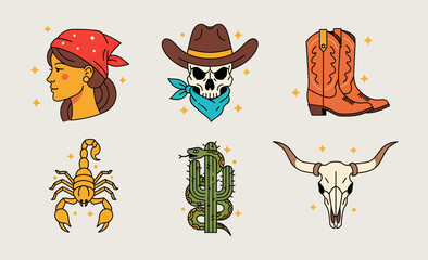 Western icons collection