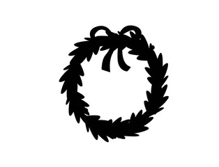 laurel wreath vector illustration