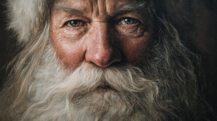 portrait of a santa claus
