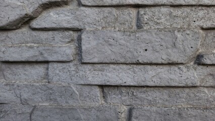 Textured gray stone wall background