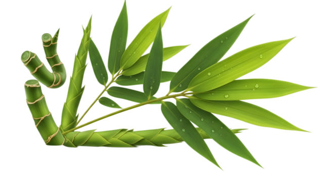 Torn piece of yellow paper isolated on transparent background, top view
