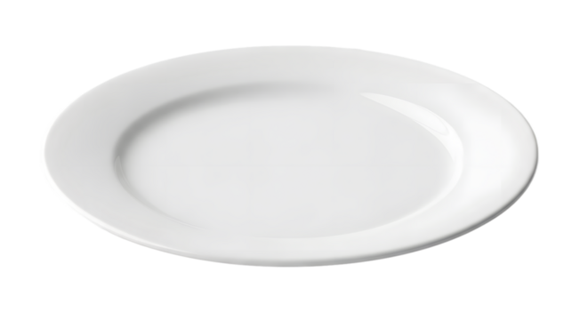 Torn paper banner with curled corner isolated on transparent background