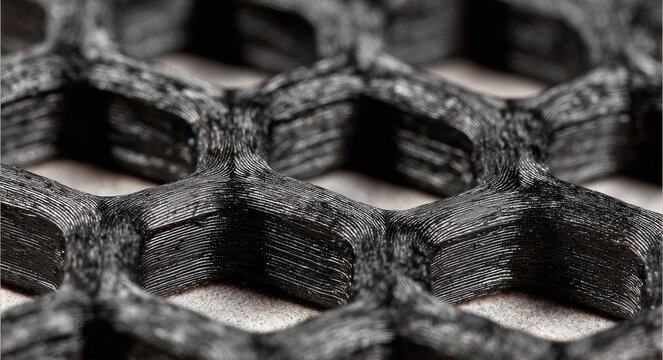 Close-up examination of a hammered metal surface reveals a distinctive textured pattern of raised and lowered shapes that combine to create an abstract design