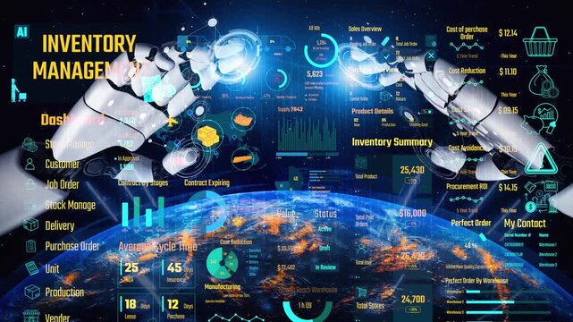 AI manages inventory dashboards through virtual assistant analytics, smart tracking systems, and artificial intelligence for warehouse and procurement efficiency. Thunk