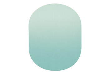 Obraz premium Oval abstract pastel gradient shape on transparent background