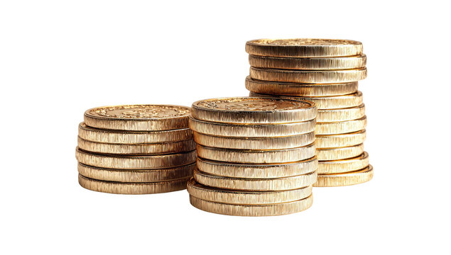 Stacks of gold coins (1)