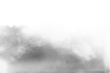 A grayscale image of a dense cloud formation against a dark background with digital artifacts visible created with generated ai