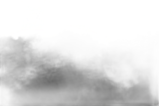 A grayscale image of a dense cloud formation against a dark background with digital artifacts visible created with generated ai