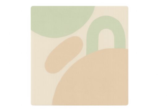 Abstract pastel shapes creating modern minimalist background texture