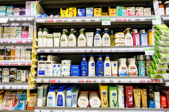 Selection Of Skin Care Beauty Products