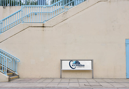 Info panel in Train station in Dublin 
