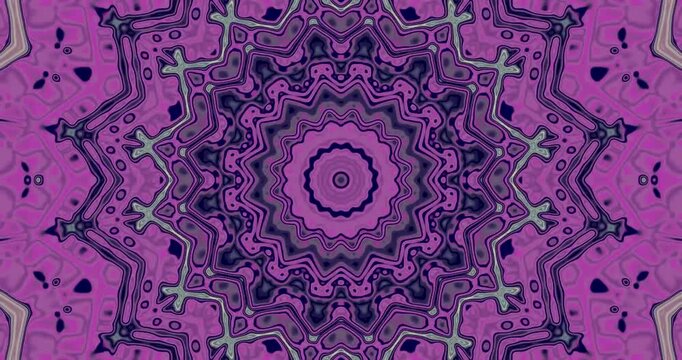 Intricate tunnel animation seamless looping screensaver with captivating patterns and colors